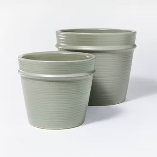 Earthenware Tabletop Planter - Threshold™ designed with Studio McGee | Target