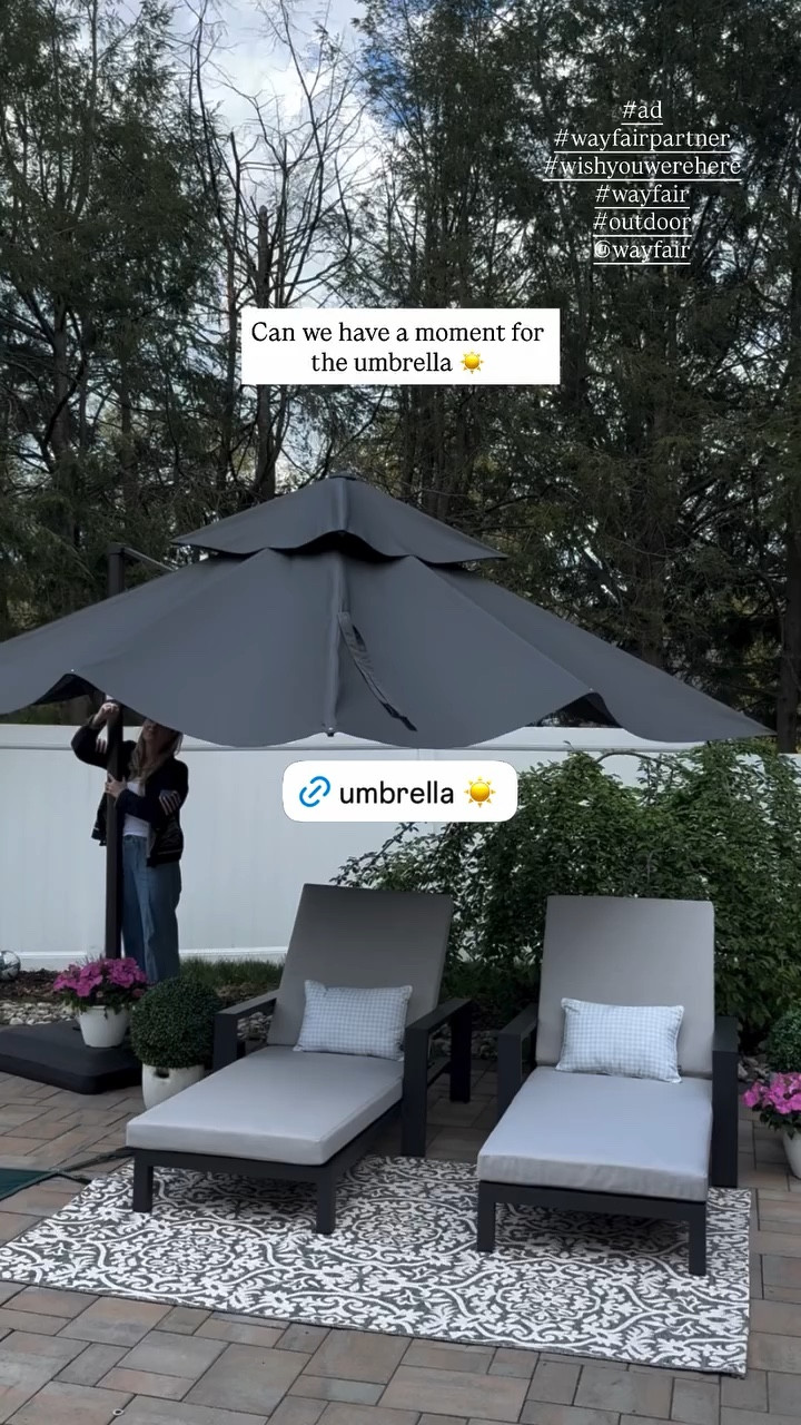 Summer umbrella #summer #backyardgoals #backyard #patio

#LTKSeasonal #LTKHome