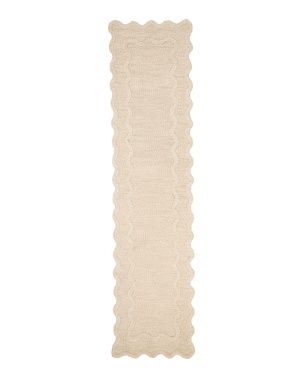 2x8 Wool Blend Scalloped Runner | Home | Marshalls | Marshalls