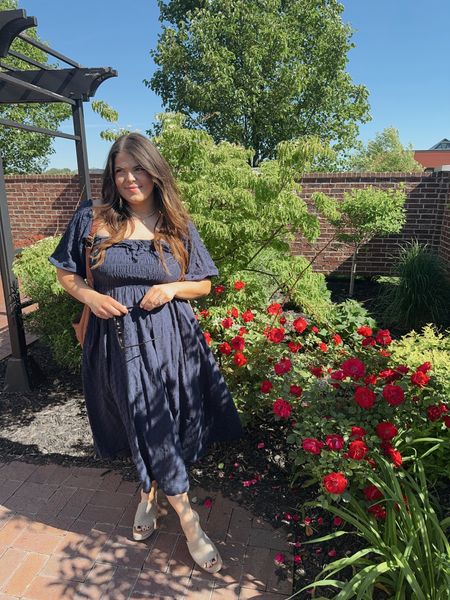 Spring dress from Amazon!! I wore this to a dress rehearsal brunch, this would be great for a winery. It’s a Free People look-alike. Size large 

Midsize, size 12, size 14, midi dress, spring dress, summer dress, milk maid dress, free people doop


#LTKFindsUnder50 #LTKWedding #LTKMidsize