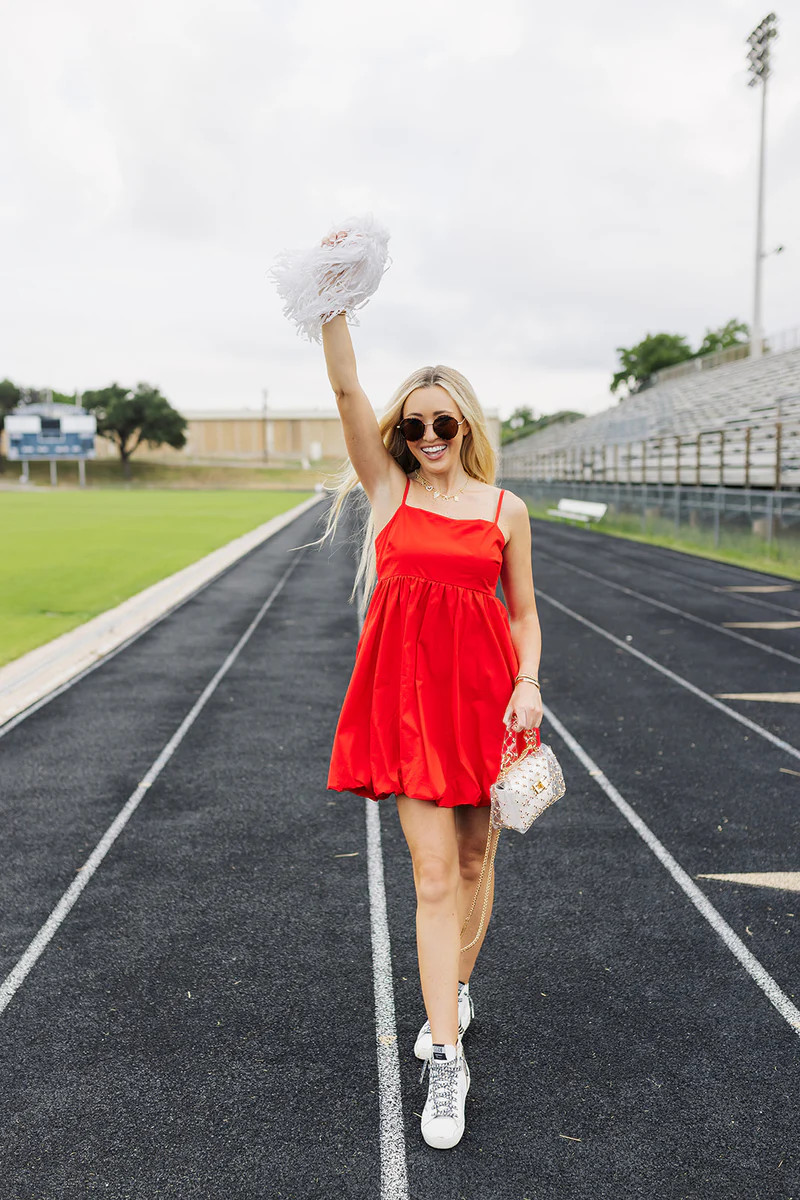 That’s The Spirit Dress - Red | The Impeccable Pig