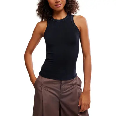 Free People So Soft Modal Blend Tank in Atlas Red at Nordstrom, Size X-Small | Nordstrom