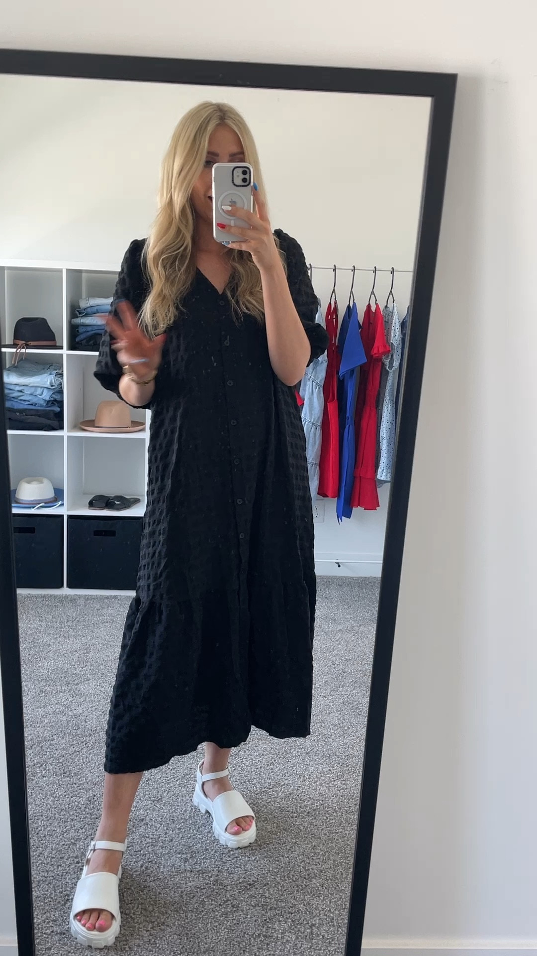 loving this dress from Walmart so much! can’t believe the price for this! other colors available! wearing M

| dress | womens fashion | Walmart fashion | black dress | summer outfit | fall outfit | teacher outfit 

#LTKSummerSales #LTKFindsUnder50 #LTKWorkwear