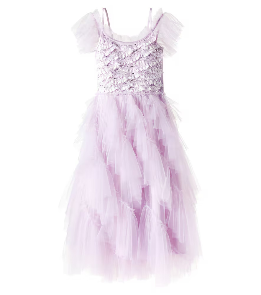 Tutu Du Monde Sequined ruffled tulle dress | Mytheresa (US/CA)