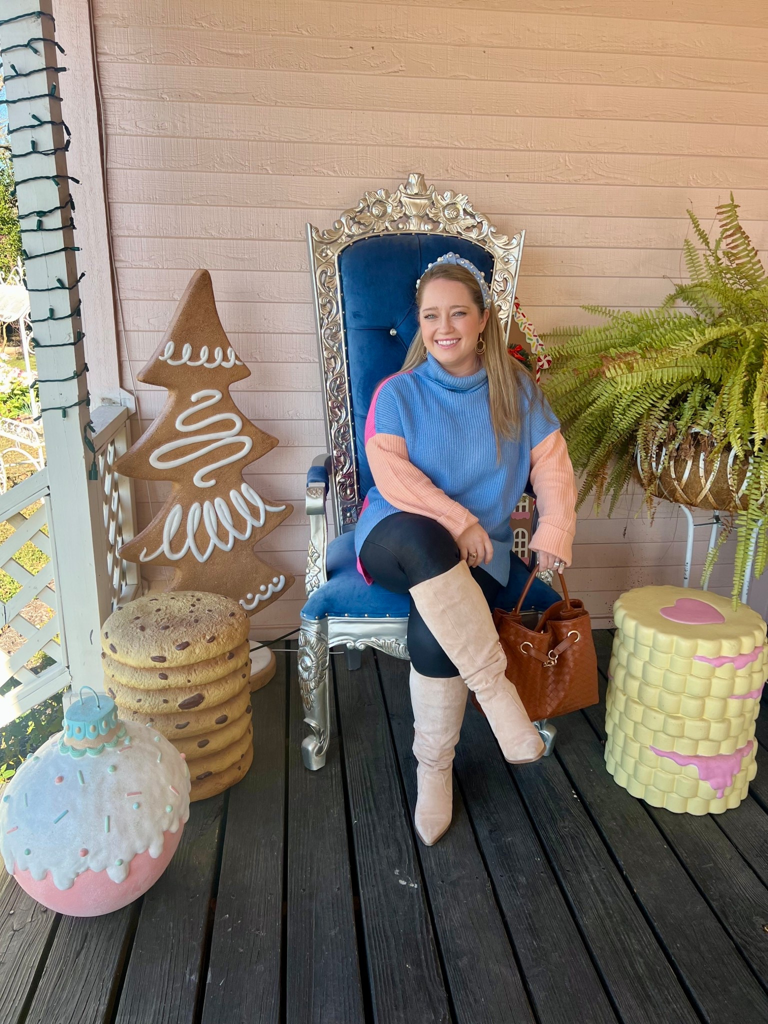 Amazon head to toe minus the purse  