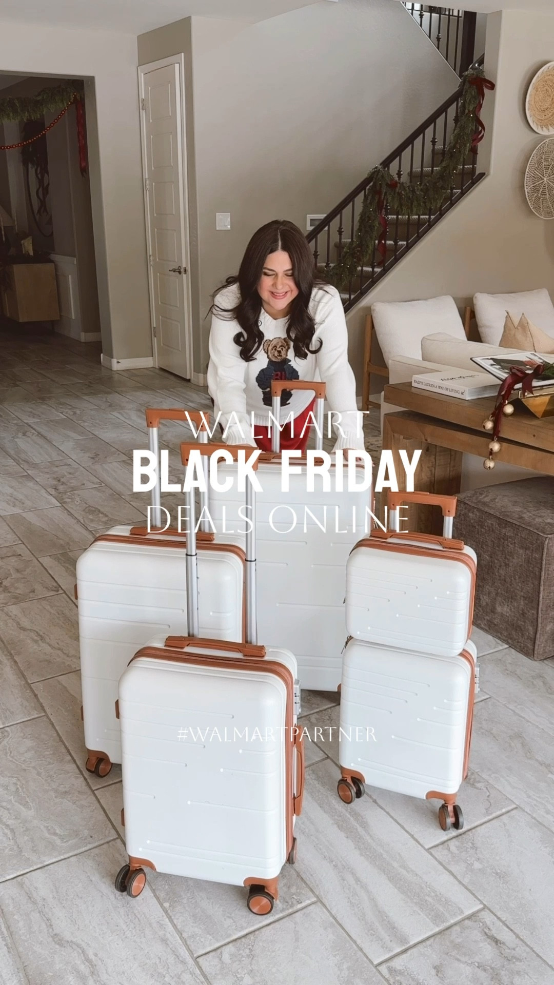#walmartpartner @walmart If you have travel plans coming up, this luggage set is a must, and the price is even better right now for Walmart Black Friday & Cyber Monday Deals event! 🙌 #luggage #travelmusthave #blackftiday #cybermonday 

#LTKHoliday #LTKCyberWeek #LTKGiftGuide
