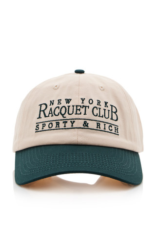 NY Racquet Club Cotton Baseball Cap | Moda Operandi (Global)