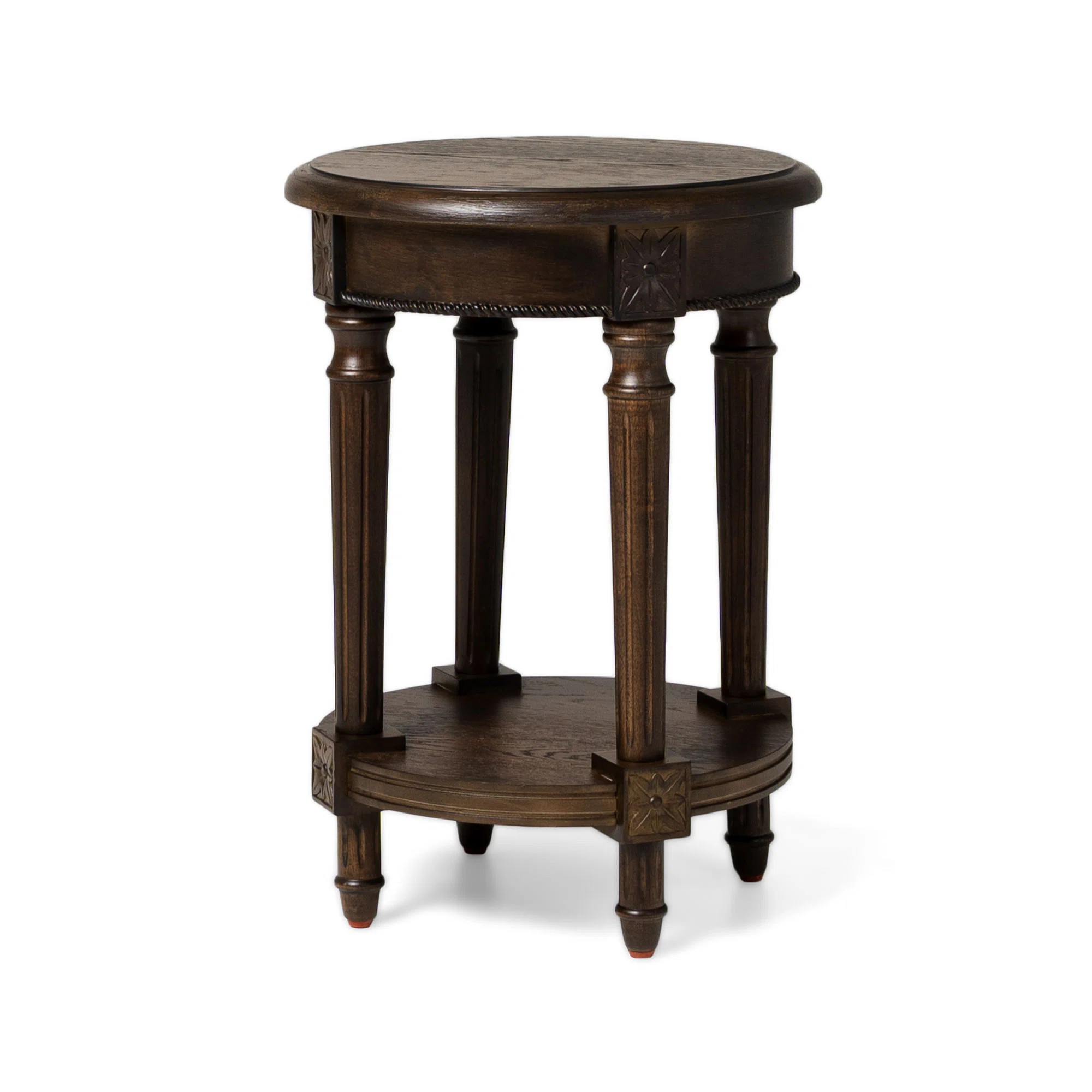 Maven Lane Maven Lane Pullman Round Wooden Side Table | Wayfair | Wayfair North America