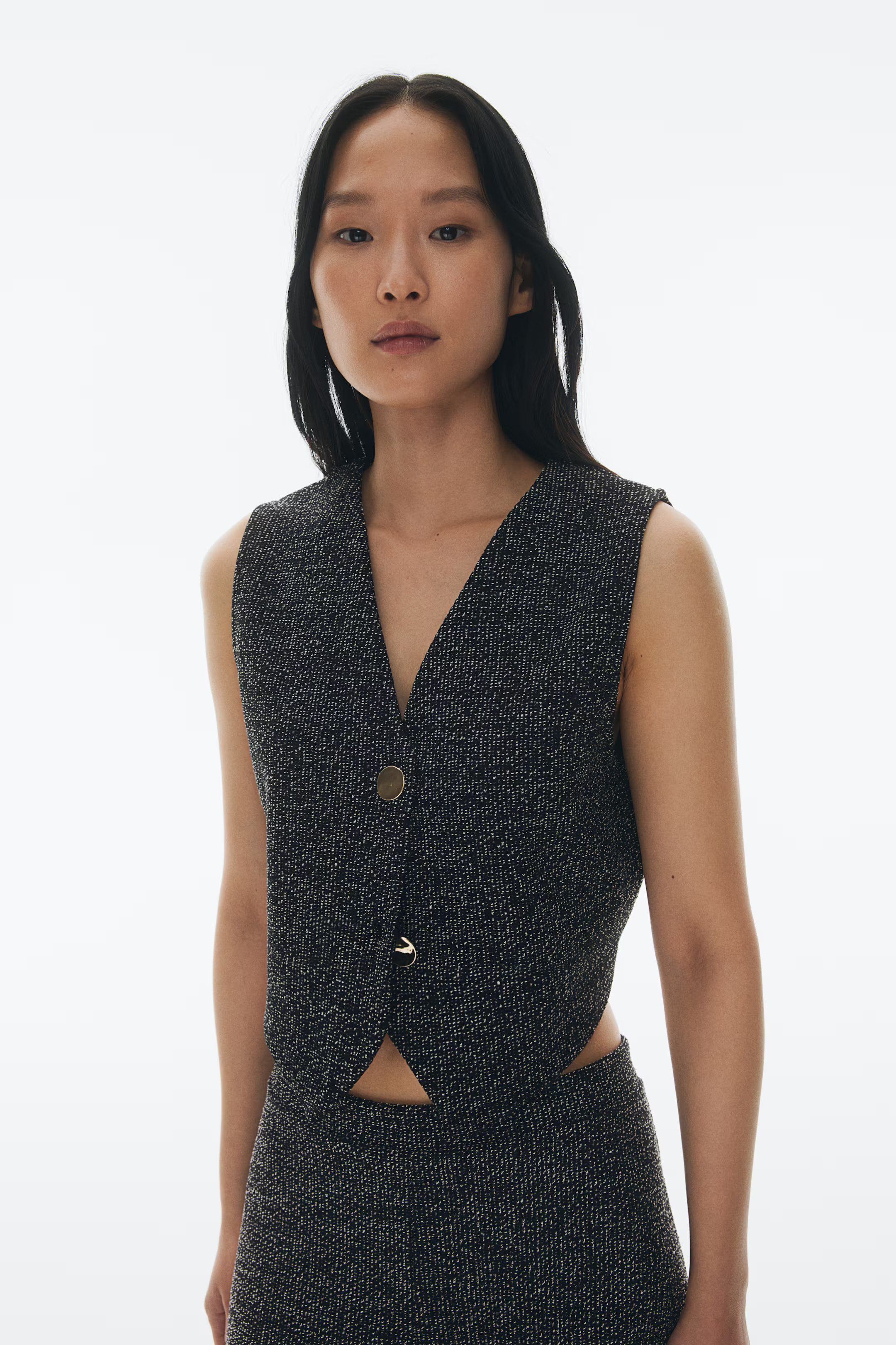 Bouclé waistcoat | H&M (UK, MY, IN, SG, PH, TW, HK)