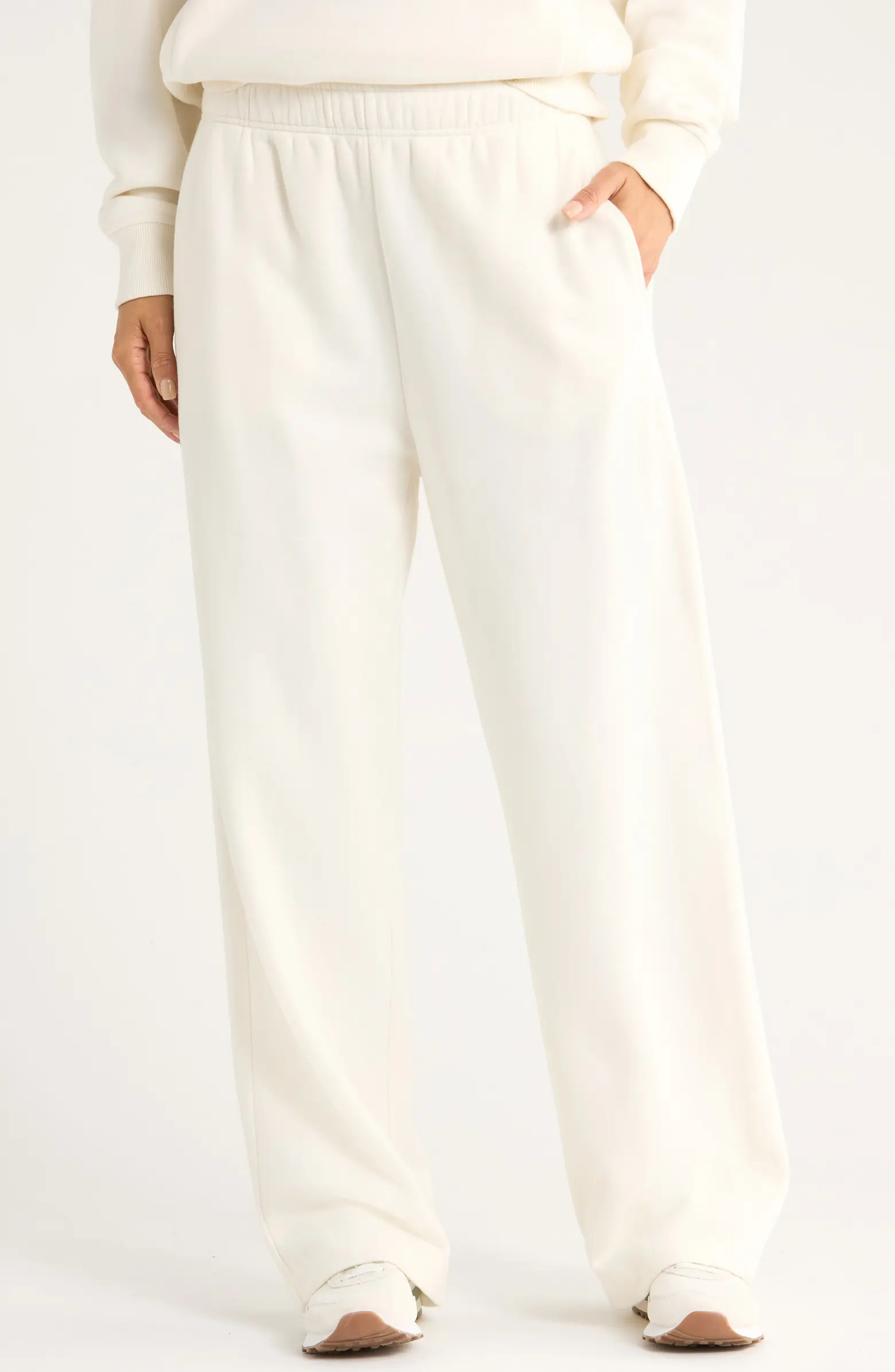 Zella Ultra Cozy Straight Leg Sweatpants | Nordstrom | Nordstrom
