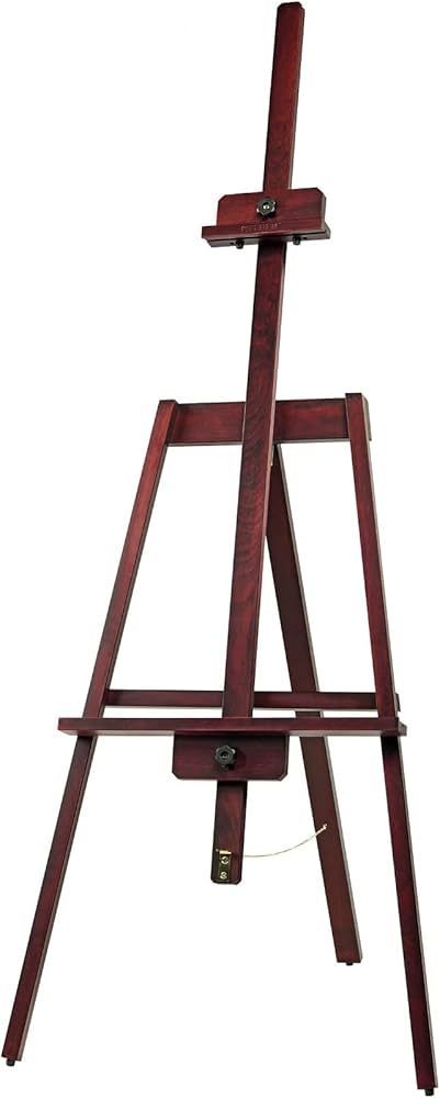 MEEDEN Wood Display Tripod Easel 17"X61",Sturdy A-Frame Design,Height Adjustable Painting Easel,S... | Amazon (US)