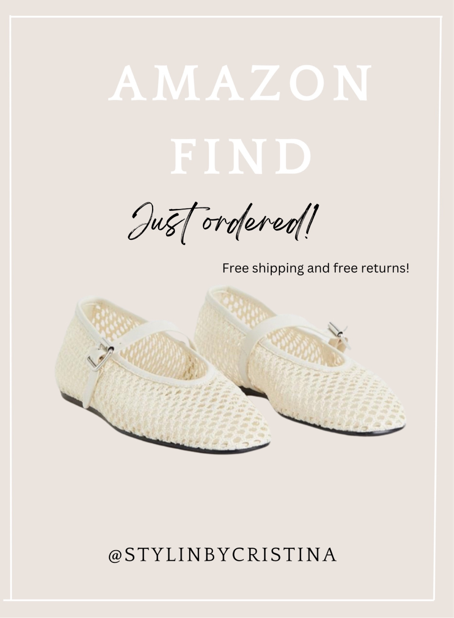 Designer look for less! Love the mesh flats trend and I just got these white ones! 

#LTKFindsUnder50 #LTKShoeCrush #LTKSaleAlert