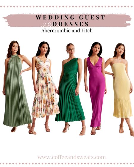 Wedding guest dresses #abercrombie&fitch 

#LTKSeasonal #LTKSpringSale #LTKwedding