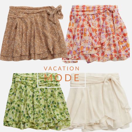 the Chiffon Wrap Skirt! With fun ruffles and a self-tie wrap, this skirt is made to been seen. That's a wrap!

Soft, flowy chiffon
Self-tie wrap with button closure
Lined for extra coverage

#LTKsalealert #LTKunder50 #LTKtravel