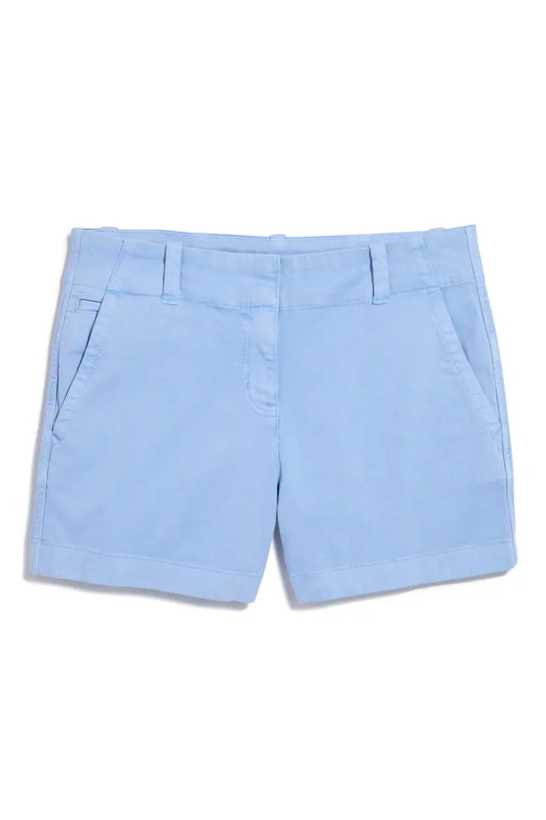 Herringbone Stretch Cotton Shorts (Women) | Nordstrom | Nordstrom