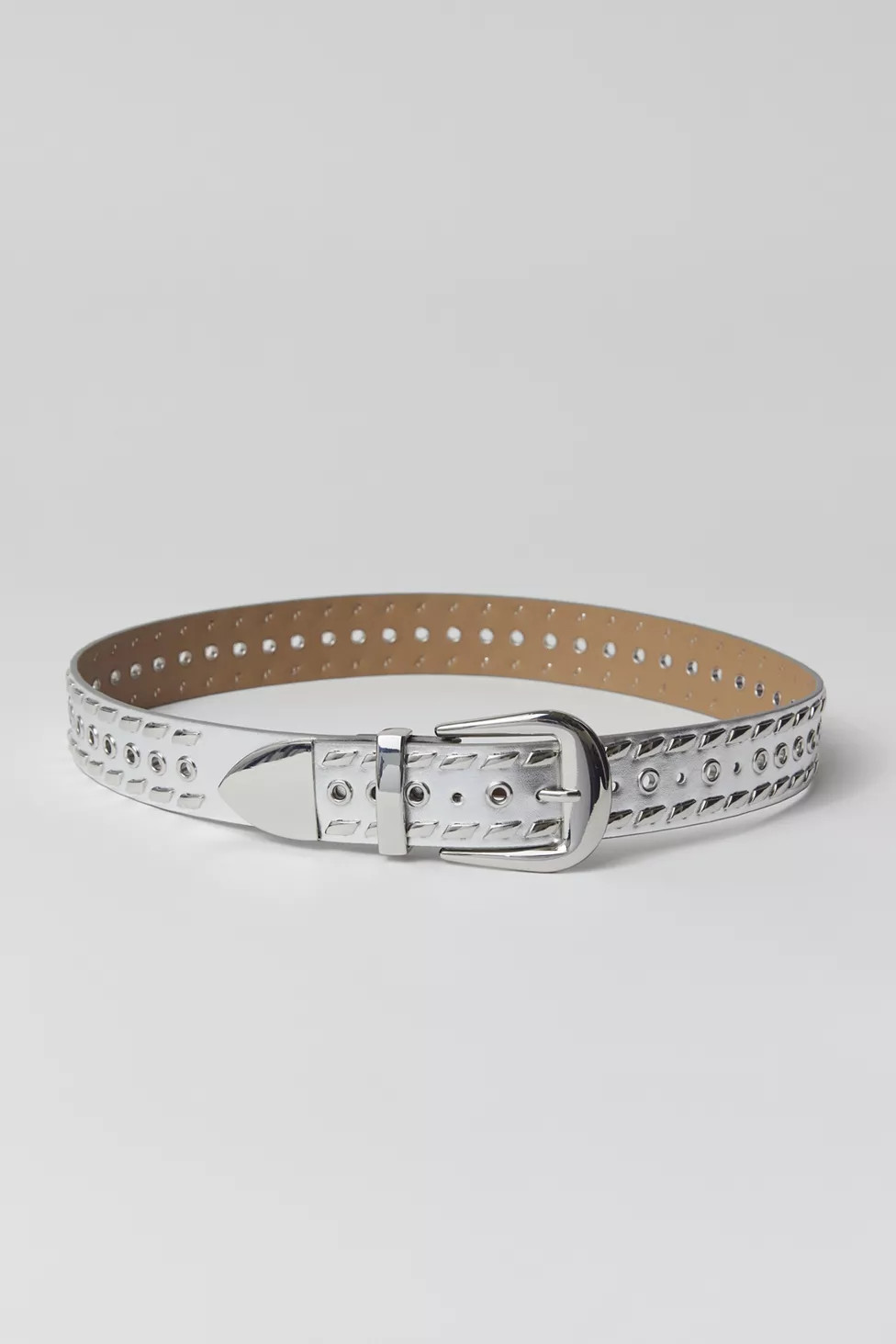 UO Metallic Western Belt | Urban Outfitters (US and RoW)