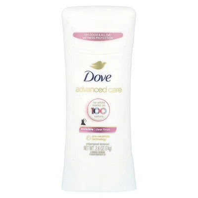 Dove, Advanced Care, Invisible, Anti-Perspirant Deodorant, Clear Finish, 2.6 oz (74 g) | iHerb