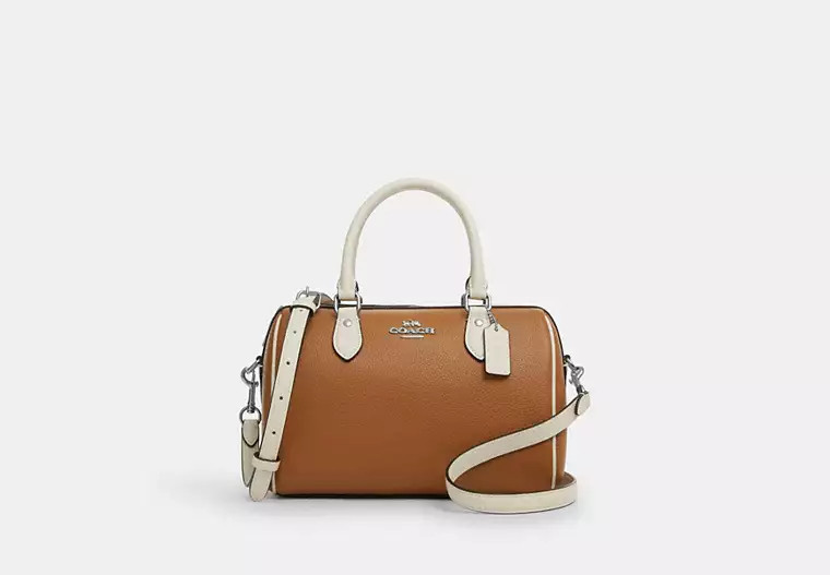 Rowan Satchel Bag In Colorblock | Coach Outlet US