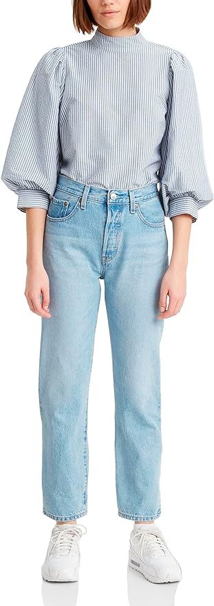 Levi's 501 Crop Women's Jeans Ojai Luxor Ra (Blue) 31 26 : Amazon.co.uk: Fashion | Amazon (UK)