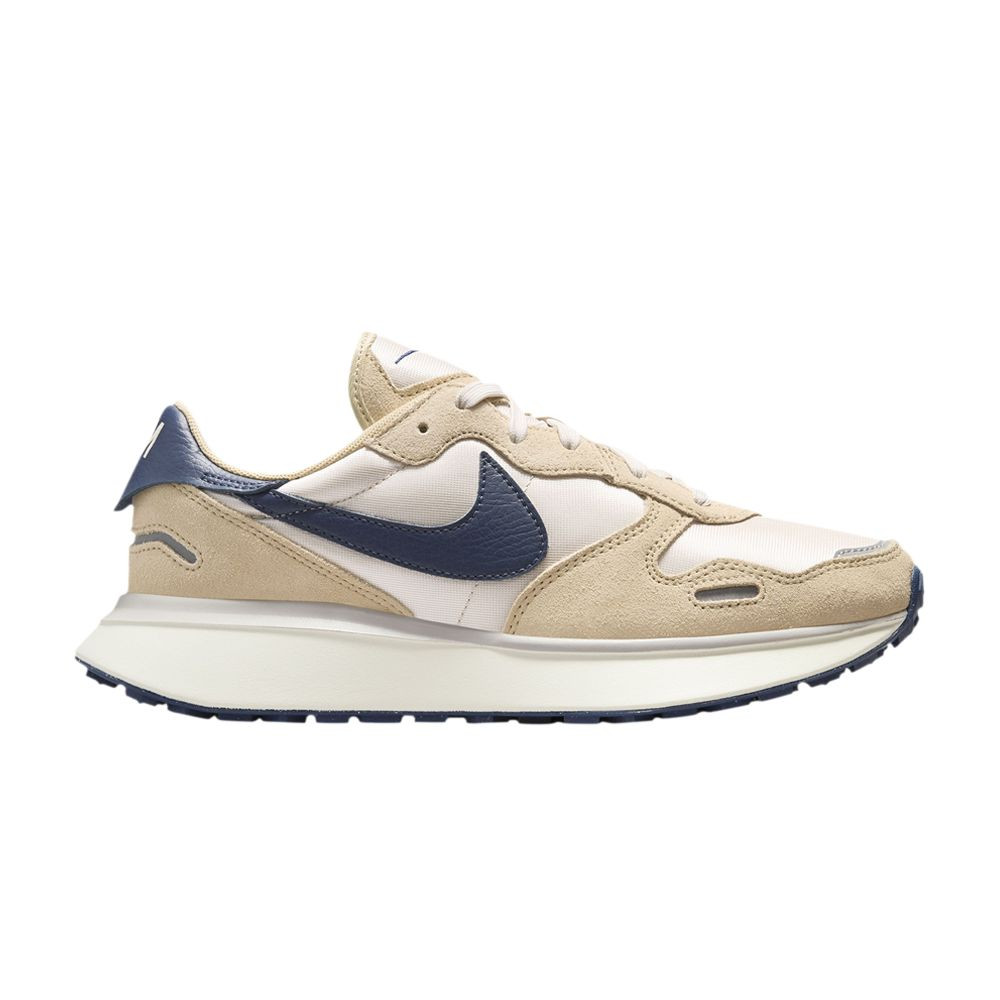 Nike Wmns Phoenix Waffle 'Light Orewood Brown Midnight Navy' | Cream | Women's Size 5 | GOAT