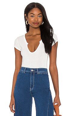 Free People Always Yours Tee in Alabaster from Revolve.com | Revolve Clothing (Global)