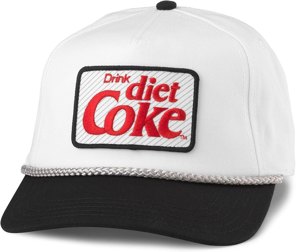 AMERICAN NEEDLE Officially Licensed Coca-Cola Sprite Coke Roscoe Rope Hat, Adjustable Snapback Ca... | Amazon (US)