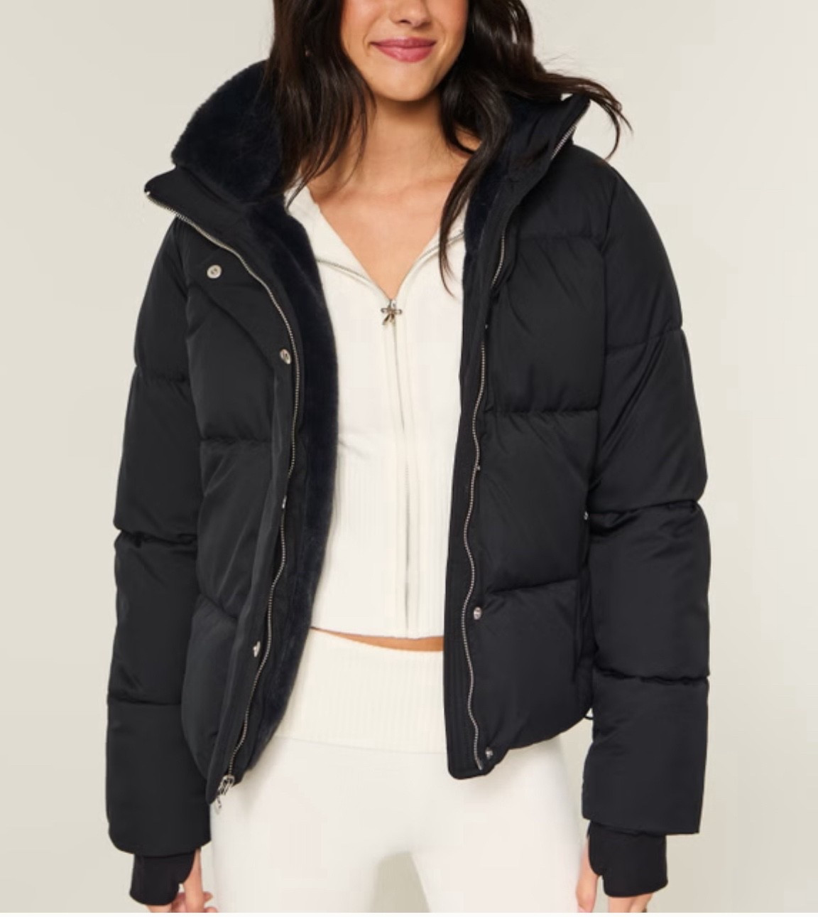 Winter Jacket Hollister Puffer Faux Fur Jacket for Womenn

#LTKSeasonal #LTKootd #LTKTravel