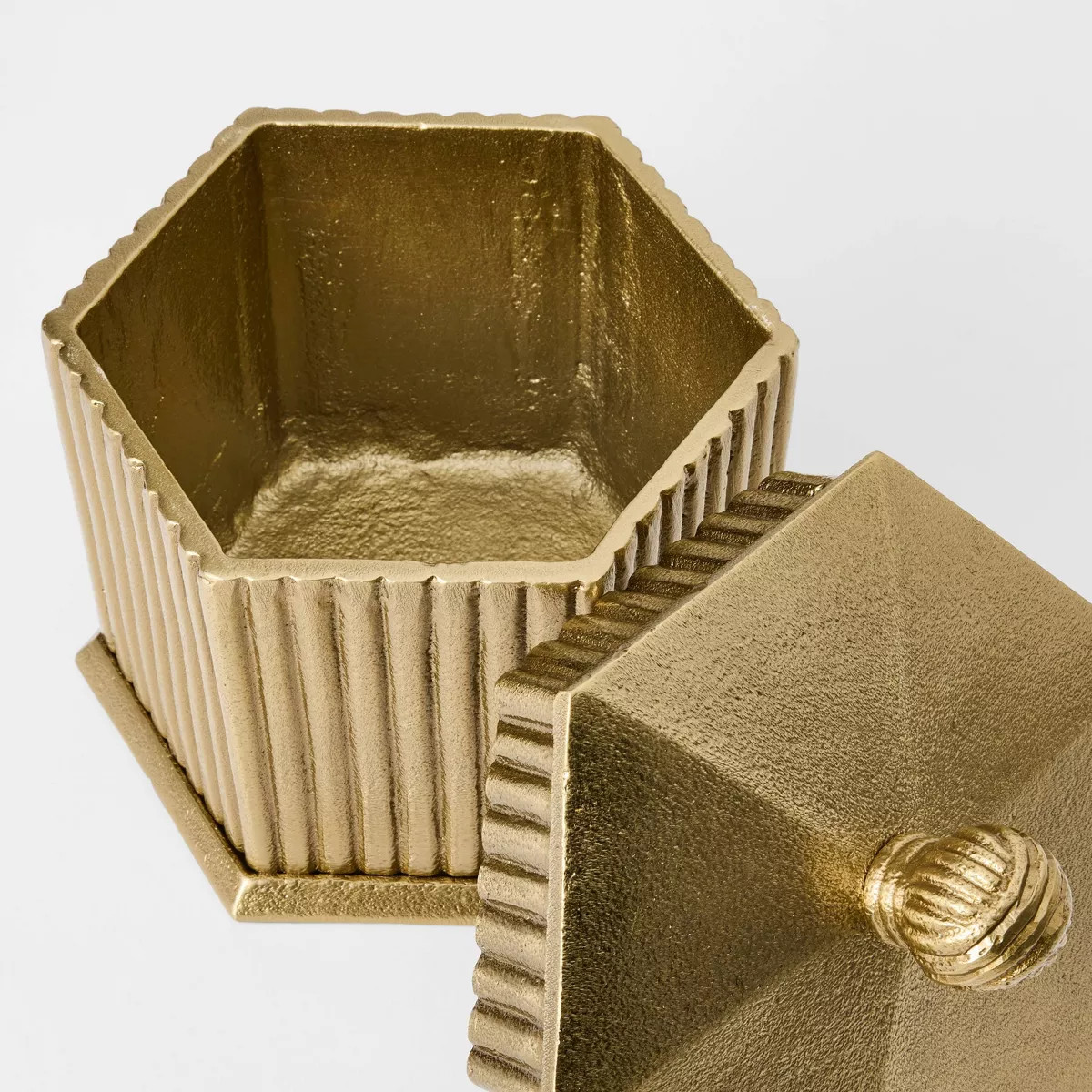 Vintage Metal Decorative Box - Threshold™ designed with Studio McGee | Target