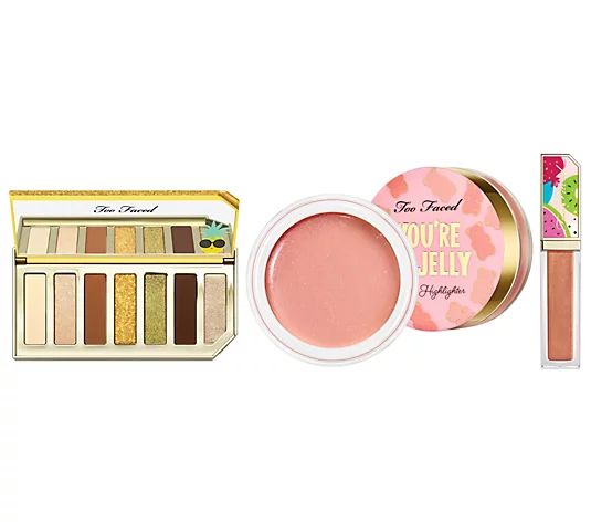 Too Faced Tutti Frutti Eyes, Lips, and Face Set | QVC