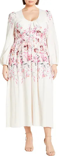 Keyla Floral Long Sleeve Maxi Dress | Nordstrom