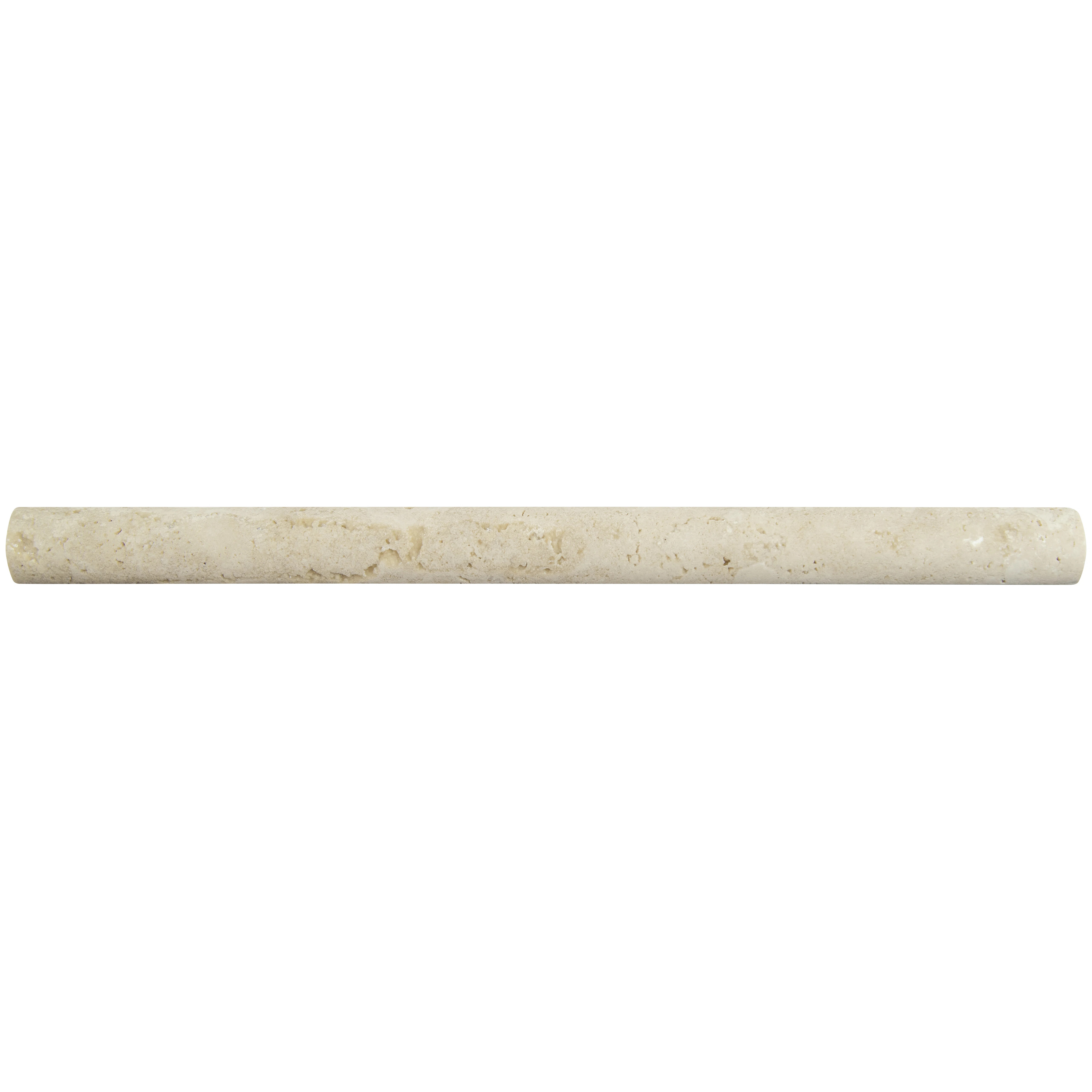 Marzana 0.75 in. x 12 in. Honed Travertine Round Tile Trim | Wayfair North America