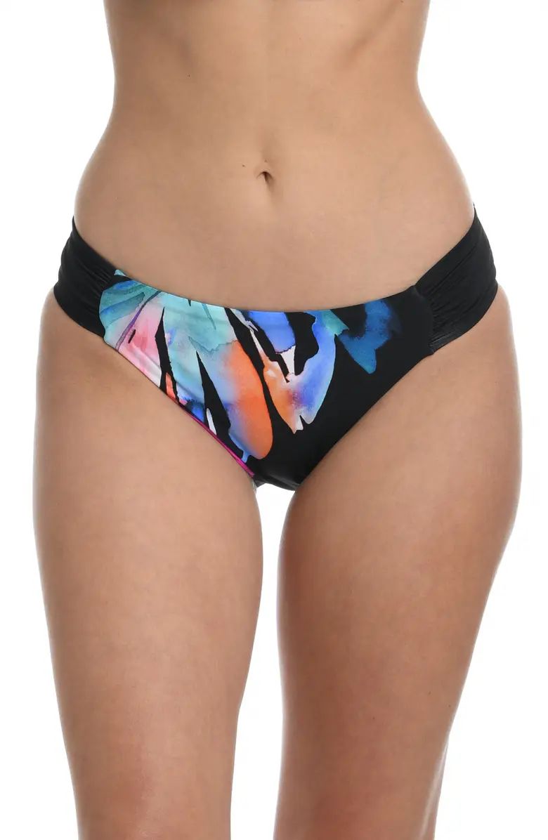 La Blanca Prism Shirred Side Hipster Bikini Bottoms | Nordstrom | Nordstrom