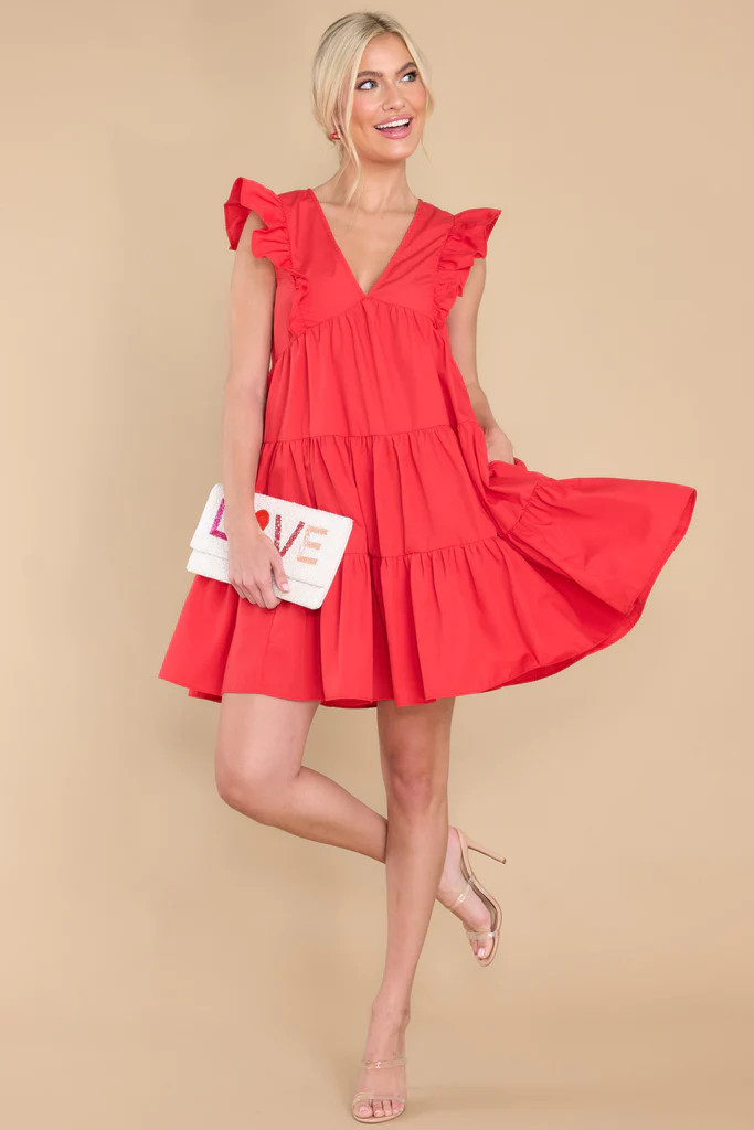 A Fiery Love Red Dress | Red Dress 