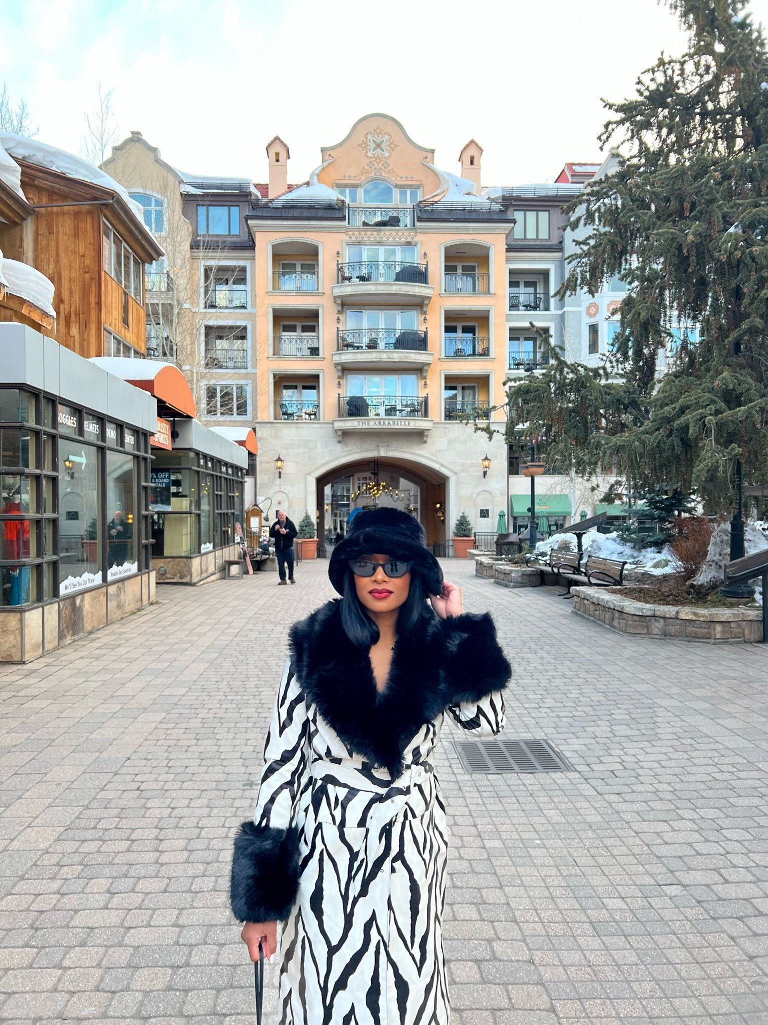 Winter outfit idea. A fashionable trench coat will forever be my go-to in the winter time! 

TheJalesaNicole, winter outfit, fur trimmed coat, fur  hat, sun shades

#LTKStyleTip #LTKSeasonal #LTKTravel