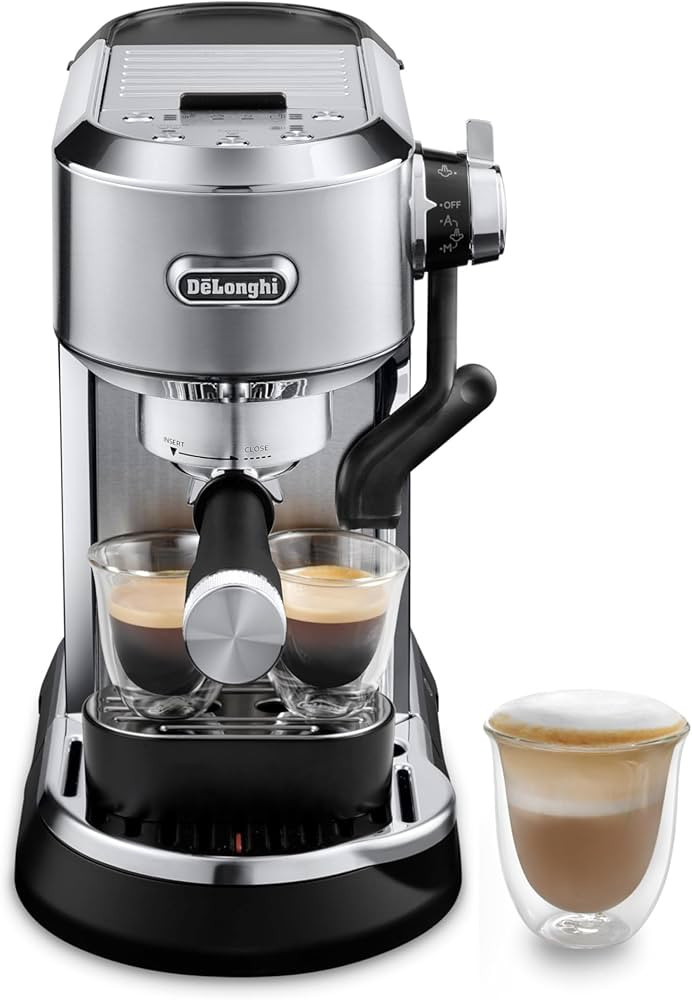 De'Longhi Dedica Maestro Plus Espresso Machine with Automatic Steam Wand for Latte, Cappuccino, C... | Amazon (US)
