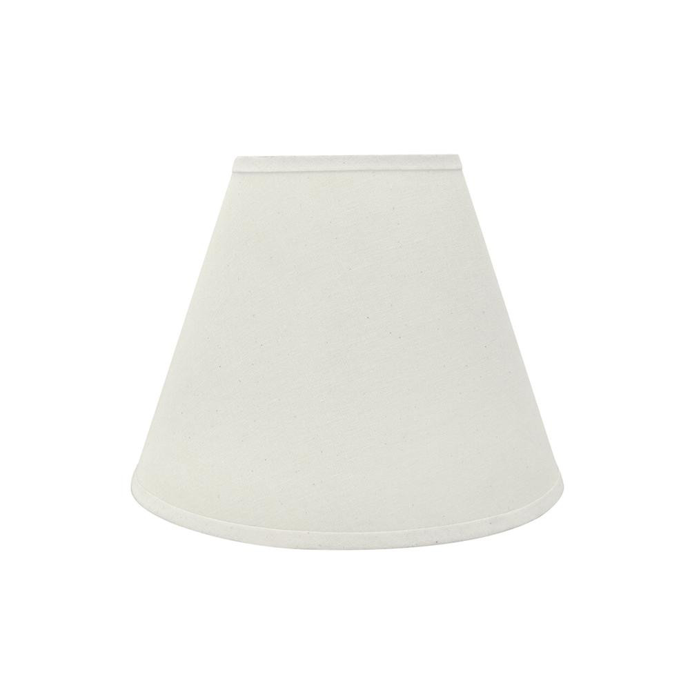 Aspen Creative Corporation 14 in. x 11 in. Off White Hardback Empire Lamp Shade | The Home Depot