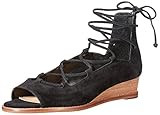Vince Camuto Women's Rochela Wedge Sandal, Black, 7.5 M US | Amazon (US)