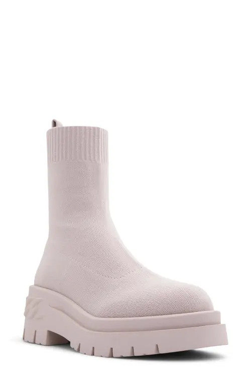 ALDO Big Act Sock Boot in Other Grey at Nordstrom, Size 8.5 | Nordstrom