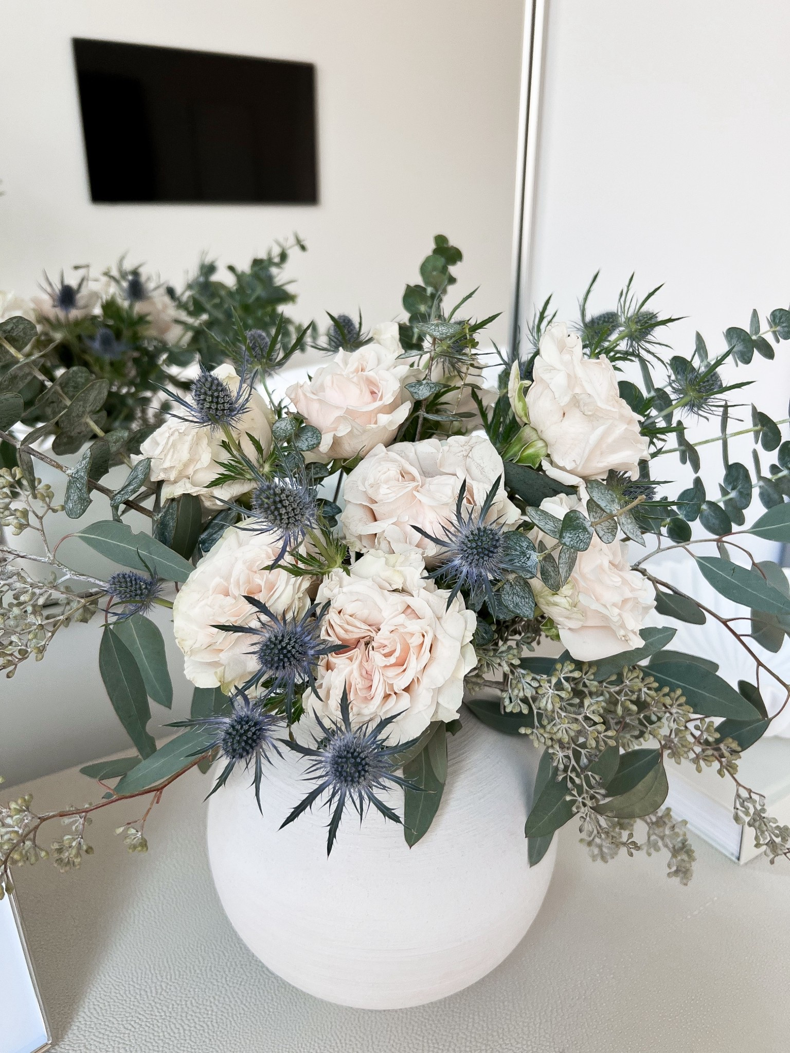 White vase: new arrival from Target 

#LTKFindsUnder50 #LTKHome