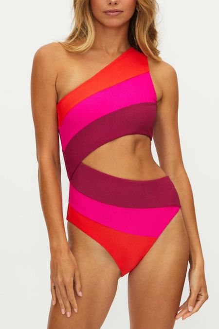 Love this color way and cutout style. Sexy but doesn’t show too much. I’m pretty much done with two pieces at this point. I like the cutouts!  

#LTKswim #LTKfindsunder100 #LTKtravel