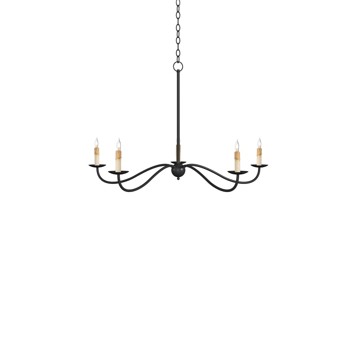 Saxon Small Black Chandelier | Wayfair North America