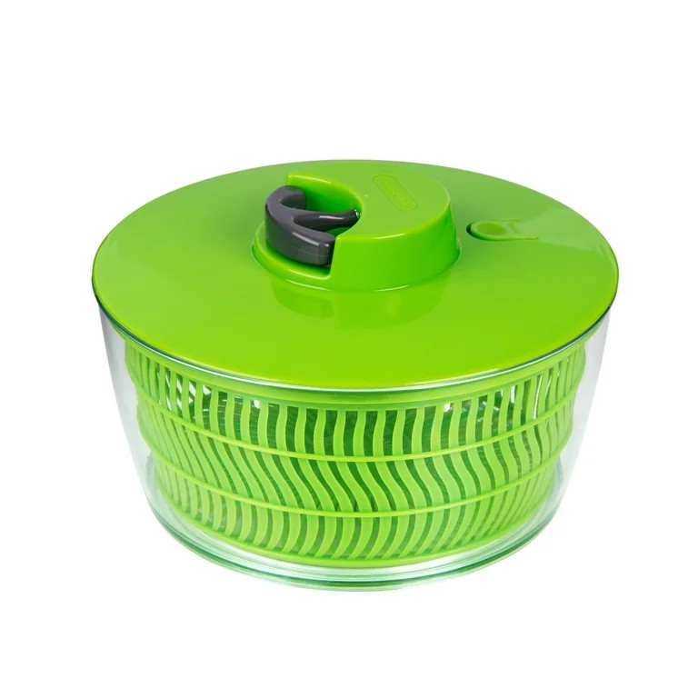 Prep Solutions Easy Pull Salad Spinner Green | Walmart (US)
