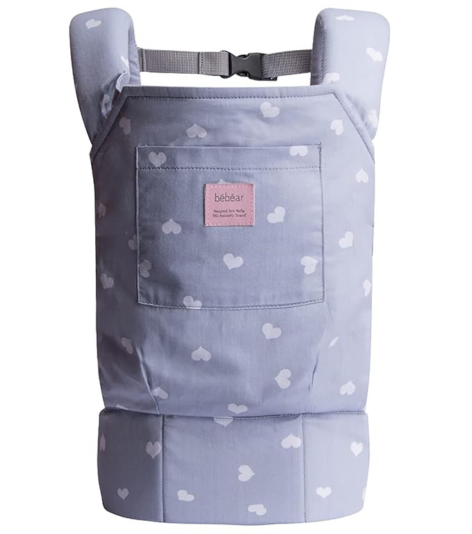 Bebamour Baby Doll Carrier for Kids Front and Back Carrier Original Cotton Baby Carrier for Doll ... | Amazon (US)