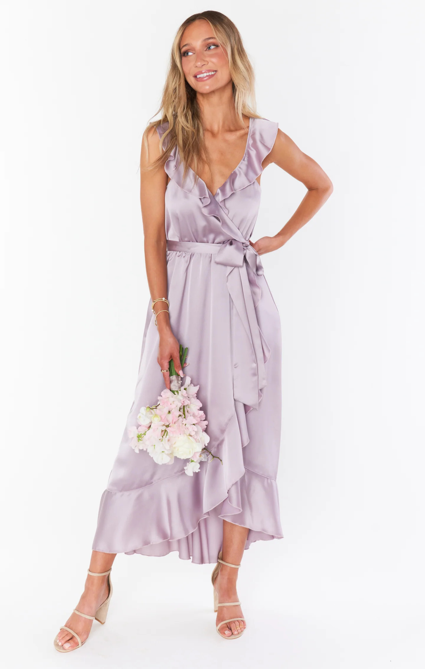 Dusty Purple Luxe Satin | Show Me Your Mumu