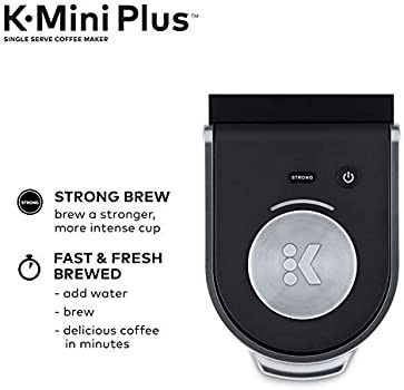 Keurig K-Mini Plus Coffee Maker, Single Serve K-Cup Pod Coffee Brewer, 6 to 12 oz. Brew Size, Sto... | Amazon (US)