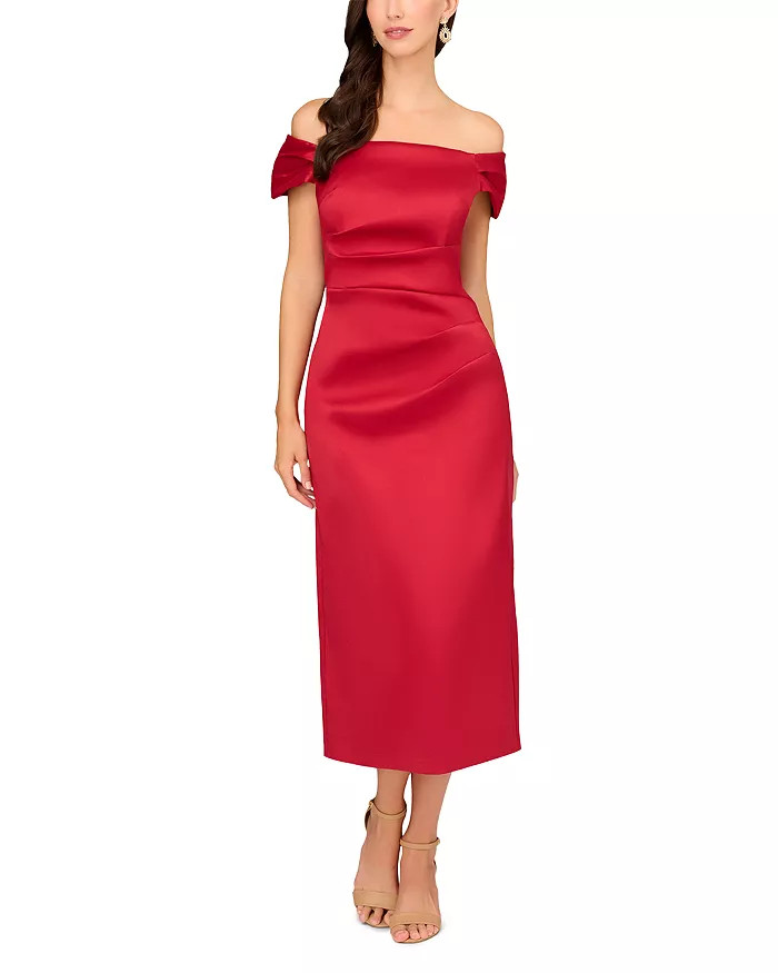 Off The Shoulder Sheath Dress | Bloomingdale's (US)
