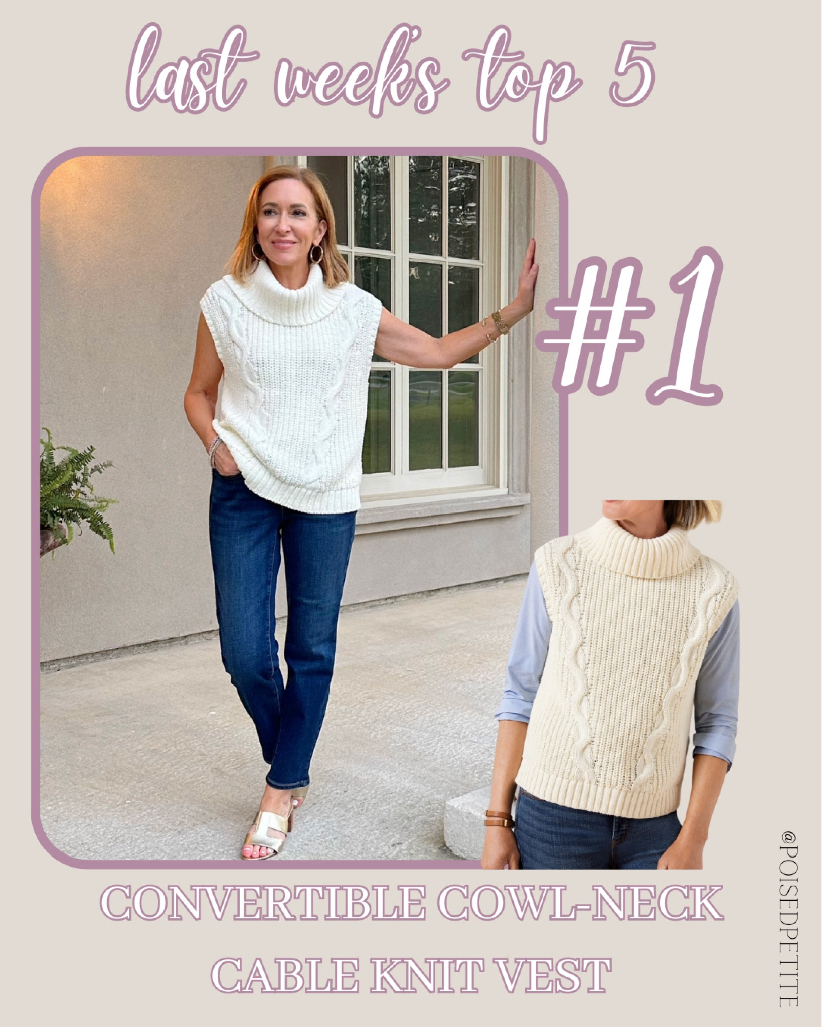 Convertible cowl hotsell neck sweater