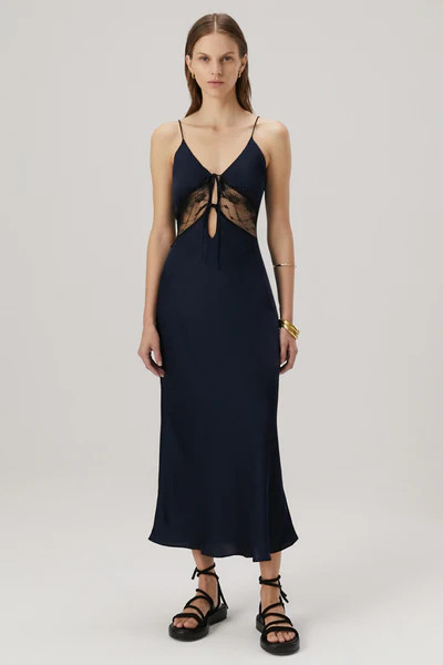 LONNIE MIDI DRESS | MISHA