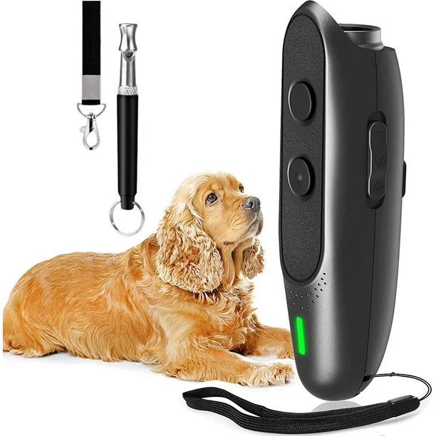 LAKWAR Barking Control Devices,Rechargeable Ultrasonic Dog Bark Deterrent for Stop Dog Barking,3 ... | Walmart (US)