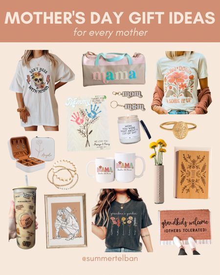 Mother’s Day Gift Ideas, Gifts for Mom, Mother’s Day Gifts, Mom Tee, Mom Candle, Personalized Gifts for Mom 

#LTKfamily #LTKGiftGuide #LTKunder50